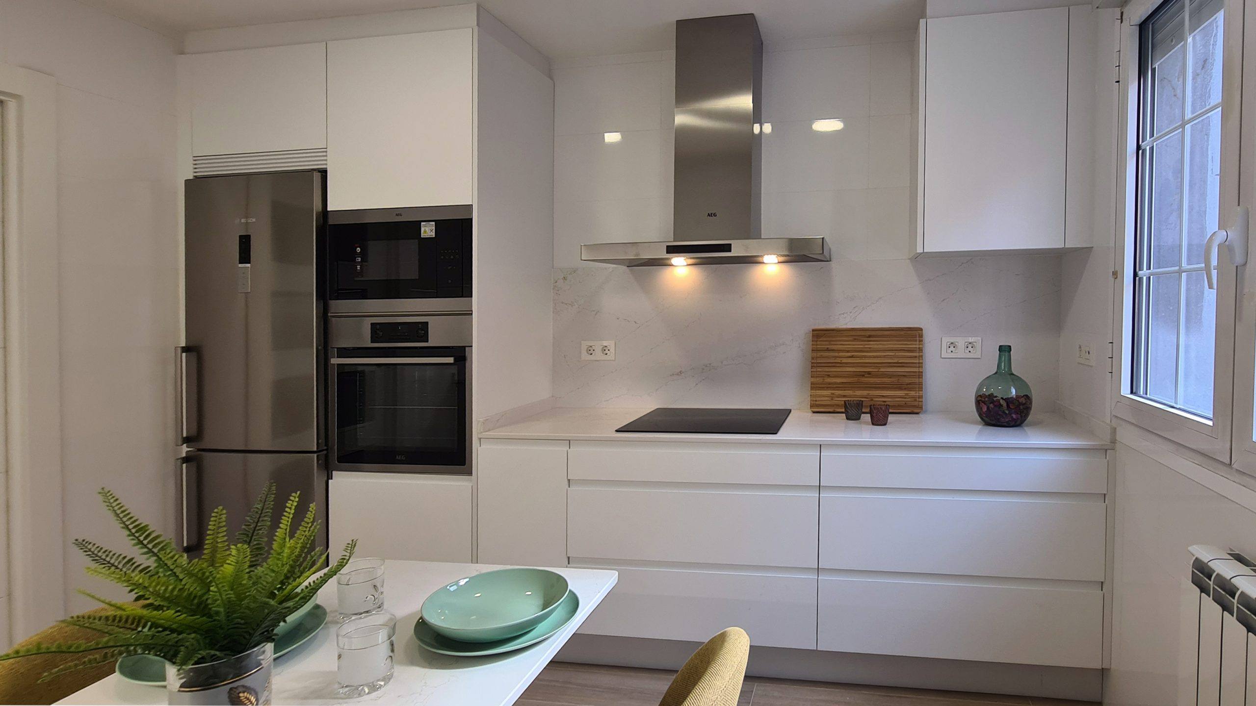 cocina blanca
